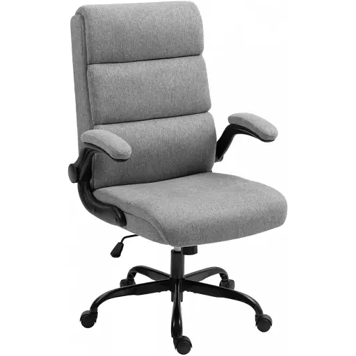 Офісне крісло GT Racer B-3041 Fabric Gray [137296] - фото 2