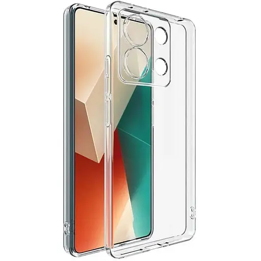 TPU чехол Epic Transparent 1,5mm Full Camera для Xiaomi Redmi Note 13 5G Бесцветный (прозрачный)