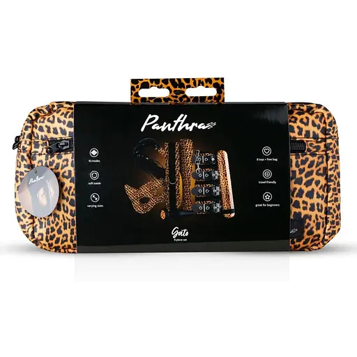 Набір BDSM-аксесуарів Panthra Gato 8-piece set - фото 10
