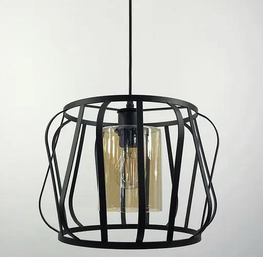 Підвісний світильник на один великий плафон | Арт. 12682/1 | Line F - фото 2