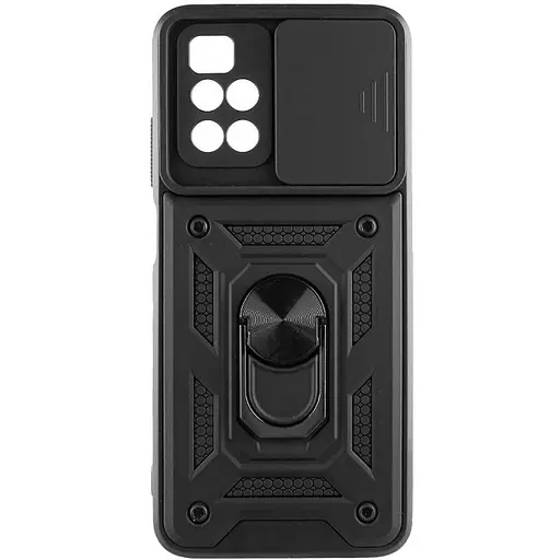 Чехол Ummi Camshield Serge Ring для Xiaomi Redmi 10 Черный