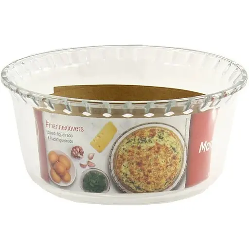 Форма для суфле из жаропрочного стекла Marinex круглая 2.4 л (6388)