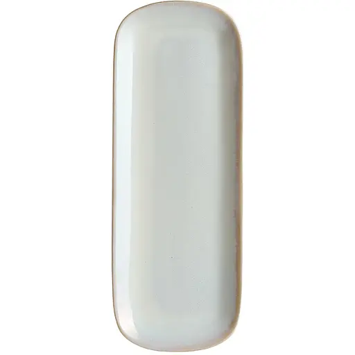 Тарелка МВМ My Home Фьорд прямоугольная 22.5 см айвори (KP-132 IVORY) - фото 2