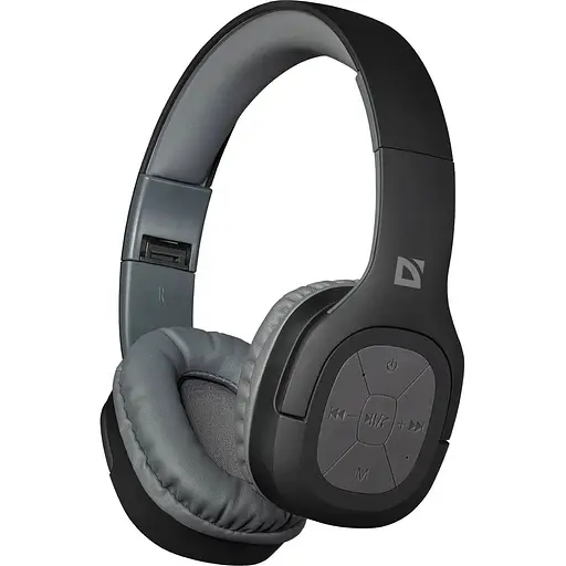 Гарнитура Defender FreeMotion B565 Bluetooth+35 мм Black-Gray