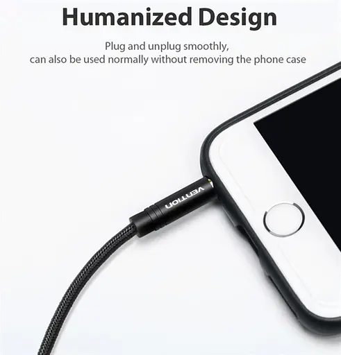 Кабель Vention Audio 3.5 mm M - 3.5 mm F, 2m, Black (BHBBH) - фото 5