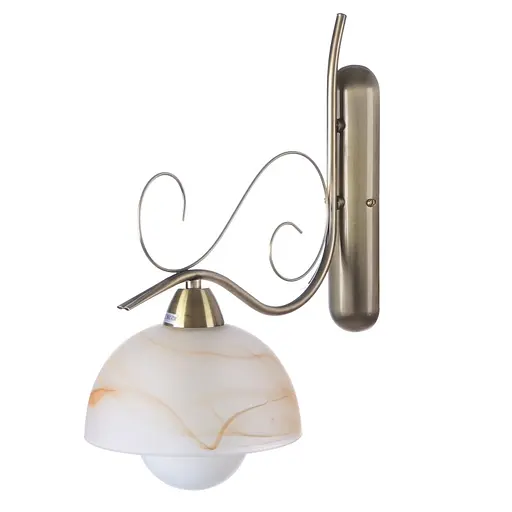 Бра Brille BKL-067W/1 спрямованого світла настінне накладне кантрі fiona