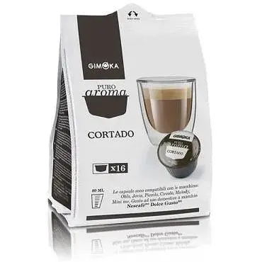 Кофе в капсулах Gimoka Cortado 16 шт - фото 1