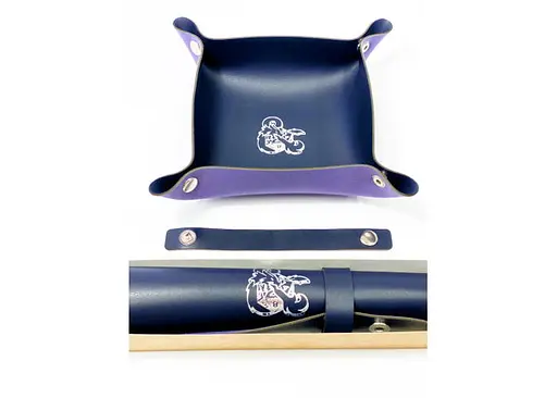 Настольная игра Планета Ігор Лоток для кубиков Дракон (синий) (Dice tray Dragon navy) (pi-dt013) - фото 11