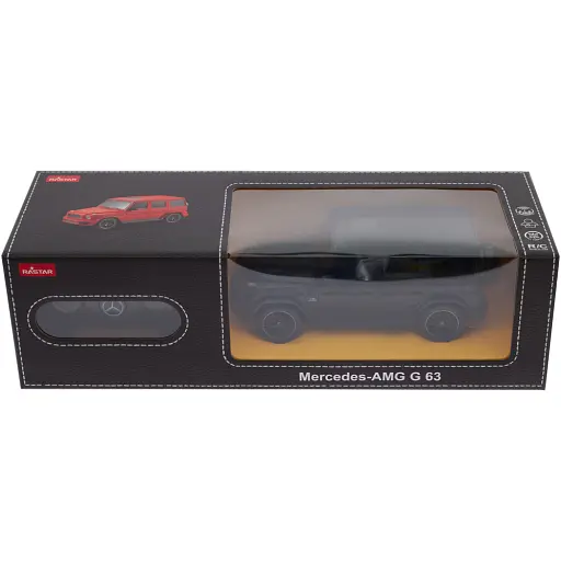 Машинка Rastar Mercedes-Benz G63 1:24 Чорний - фото 9