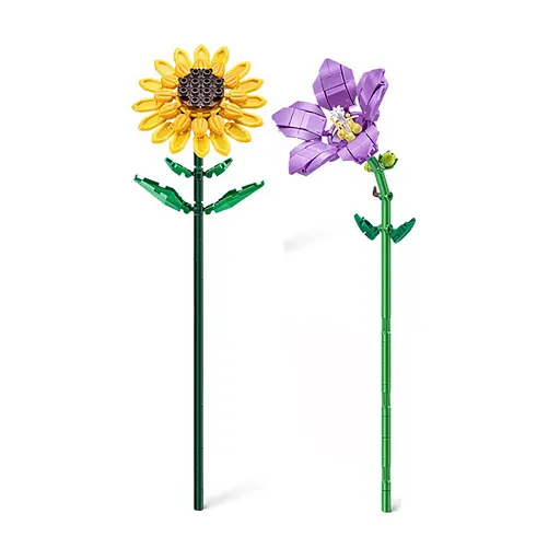 Дитячий конструктор Ірис і Соняшник MAX 83184GQ1-212, 212 деталей