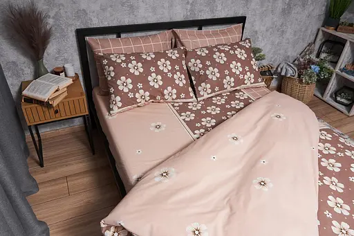 Набір наволочок Moon&Star Бязь Gold Люкс Daisy 50х50 см 2 шт - фото 4