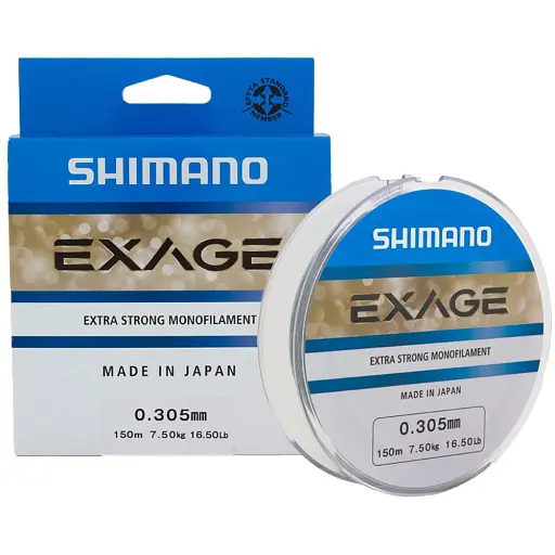 Волосінь Shimano Exage 150 м 0.355 мм 10.4 кг