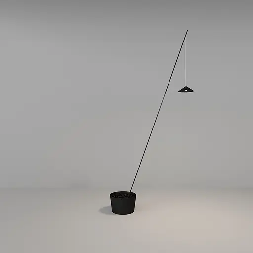 Торшер Skarlat RLL8109 10W BK 3000K - фото 1