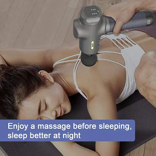 Массажный пистолет NetDot 2022 Deep Force Deep Fabric Percussion Muscle 11 мм - фото 3