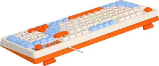 Клавиатура Maxxter KBG-3C01-UA White - фото 3