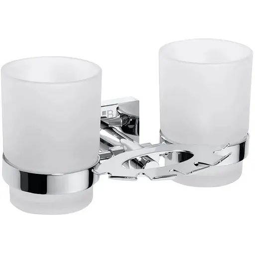 Склянки з тримачем зубних щіток Bemeta Beta 132110042 білий - фото 1