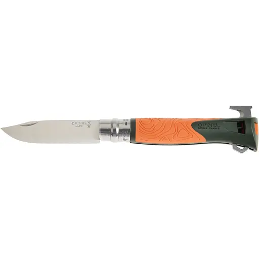 Нож Opinel №12 VRI Inox Explore Tick Remover Orange