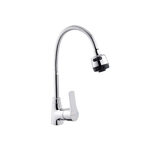 Смеситель для кухни с гибким изливом Ibergrif Star M14357 CV028515 Хром - фото 1