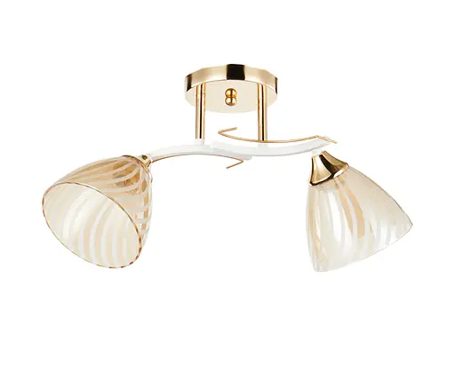 Люстра декоративна INTEREES V 6120-2 FG+WH