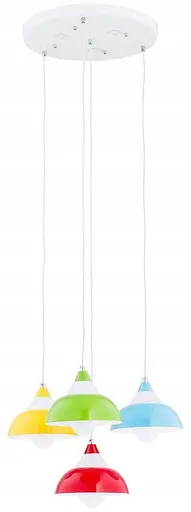Світлодіодний підвісний стельовий світильник Alfa Color mix з дистанційним керуванням - фото 2
