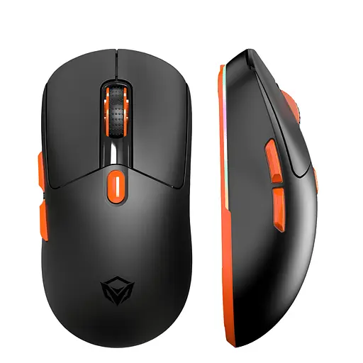 Беспроводная мышь MEETION GW38 2.4G+Bluetooth с магнитной зарядкой черная - фото 8