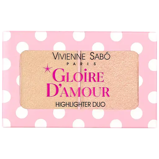 Палетка хайлайтерів Vivienne Sabo Gloire d'amour №02, 6 г (8000019110832) - фото 3
