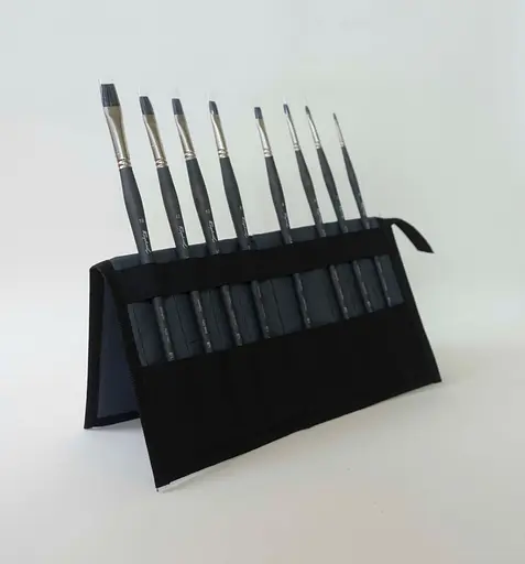 Набор кистей для акрикла Raphael Softacryl, 8 шт.