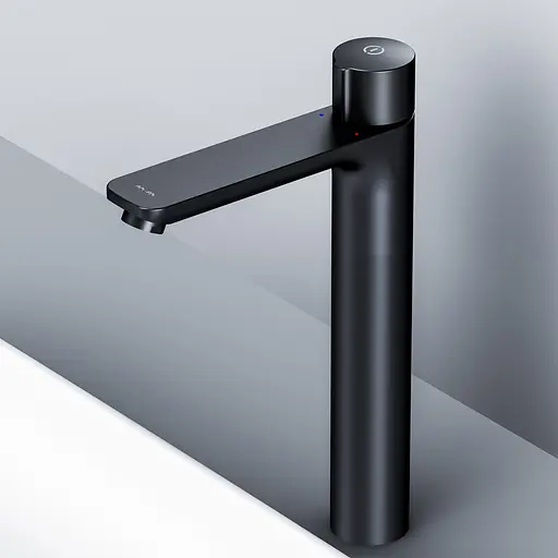 Змішувач для умивальника Am.Pm X-Joy TouchReel високий black F85A92522 Чорний матовий - фото 4