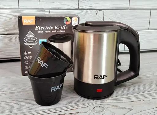 Электрический чайник RAF R-7887 0.5л с 2 чашками - фото 7