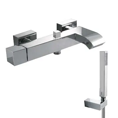 Змішувач для ванни Tres Cuadro 10717002 Хром - фото 1