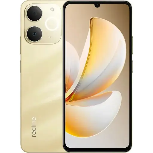 Смартфон Realme Note 70 4/128GB (RMX5313) Beach Gold - фото 8
