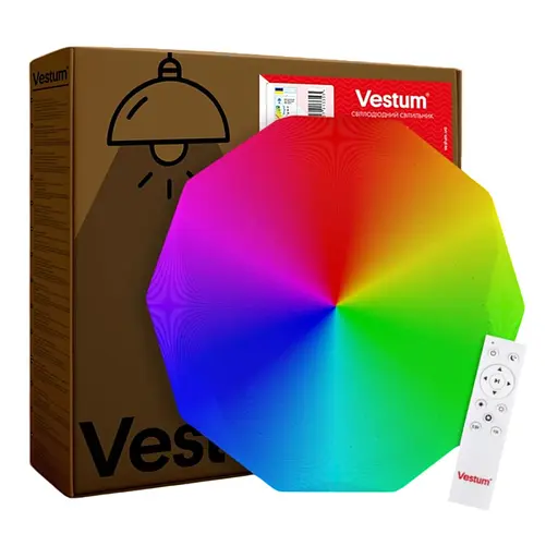 Светильник DIAMANT звездное небо 60W 395*55мм 3000К-6500К RGB с ДУ