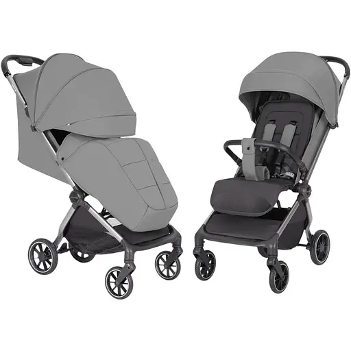 Прогулянкова коляска-книжка Carrello Atom M CRL-5527 Alloy Grey