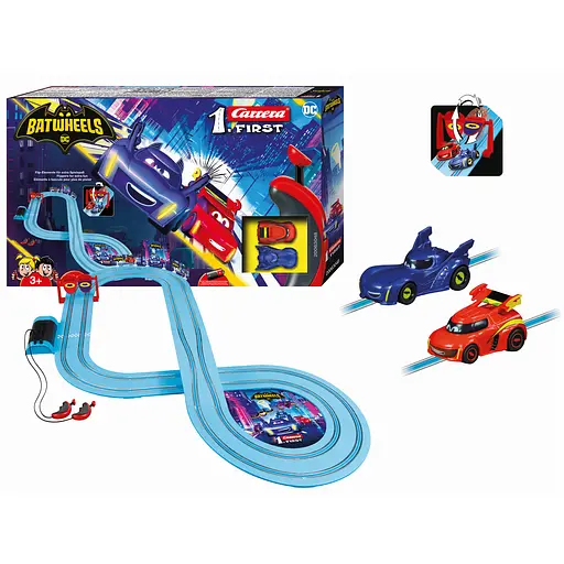 Автотрек Carrera First Батвилс готовы к движению трасса 2.9 м (CR-20063048)