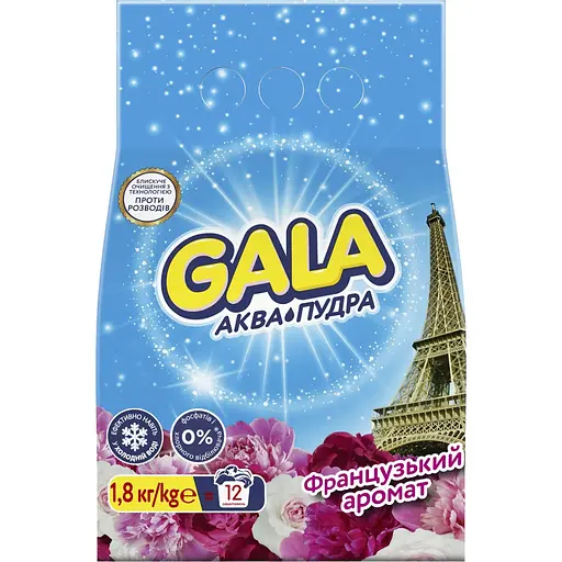 Уценка. Стиральный порошок Gala Аква-Пудра 1.8 кг