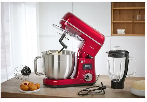 Кухонный комбайн 3в1 Silver Crest SKMW 900 A1 миксер тестомиксер блендер silver - фото 6