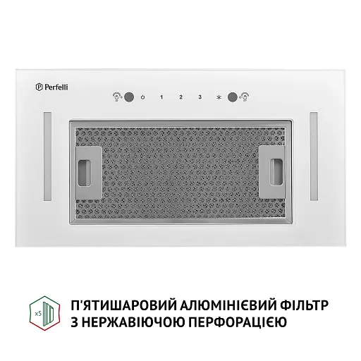 Вытяжка полновстраиваемая PERFELLI BIS 58844 WH 1200 LED - фото 5
