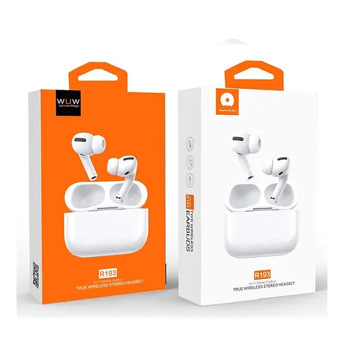 Беспроводные наушники WUW-R193, BT5.0, TWS, 30mAh, 200mAh, 4h, white - фото 3