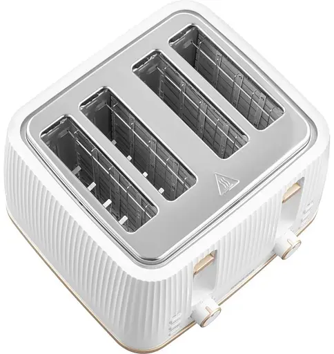 Тостер Sencor STS7540WH біло-золотий 1860 Вт - фото 2