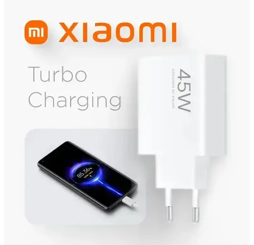 Зарядный адаптер блок быстрый Xiaomi 45 W Turbo Charg USB-A (BHR07SLEU) - фото 4