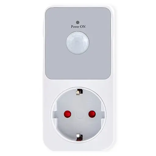 Розетка с датчиком движения Nectronix PIR01-EU, 16 Ампер, 3680 Ватт (101177)