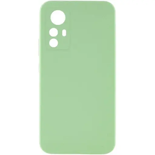 Чохол TPU Getman Liquid Silk Full Camera для Xiaomi Redmi Note 12S Зелений / Pistachio