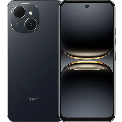 Смартфон Tecno Spark 40C KM4k 4/128GB Ink Black (4894947092459) [147676]