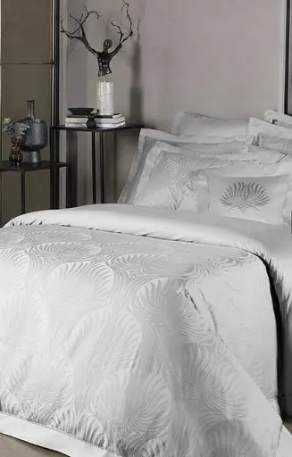 Постельное белье Crown Grey Жаккард Valeron pbe0051542 - фото 2