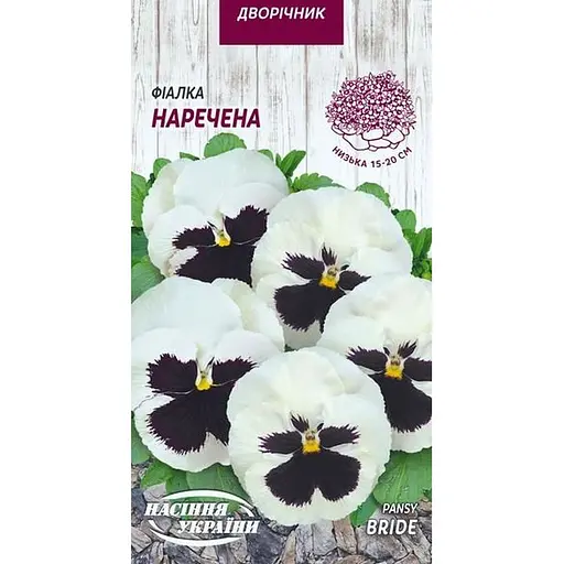Насіння Фіалка Насіння України Наречена 0.05 г (750800)
