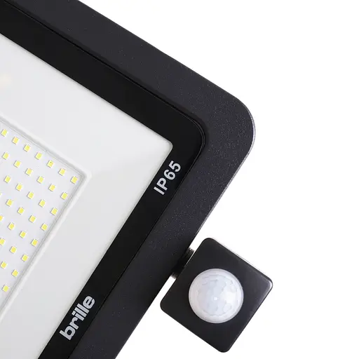 Светодиодный прожектор Brille с датчиком движения HL-19P/150W CW IP65 - фото 4