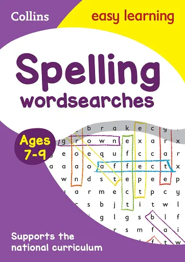 Collins Easy Learning: Spelling Word Searches Ages 7-9