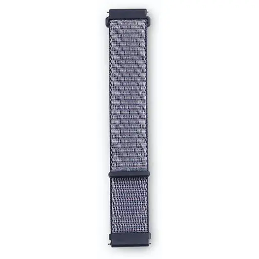 Ремінець DK 20mm Nylon Sport Loop для смарт-годинника Huawei, Samsung, Xiaomi (012415) (midnight blue) - фото 2