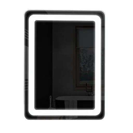 Дзеркало Unio MRR-04 SQR-RA-H 600 x 800 mm LED FL з підігрівом 000027270 - фото 5