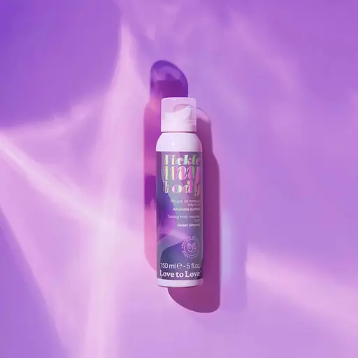 Массажная пена Love To Love Tickle My Body Sweet almonds (150 мл) - фото 2